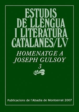 Homenatge a Joseph Gulsoy, 3 | 9788484159735 | Gimeno Betí, Lluís;y otros