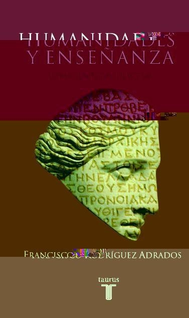 Humanidades y enseñanza | 9788430604562 | RODRIGUEZ ADRADOS FRANCISCO