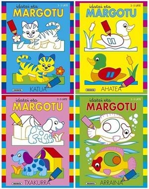 Idatzi eta margotu 3-5 urte (4 titulu) | 9788467762082 | Busquets, Jordi