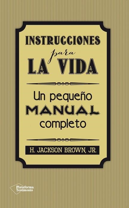 Instrucciones para la vida | 9788416256297 | Brown, Jr., H. Jackson