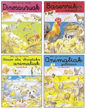 Jolas egin eta erantsi animaliak (4 titulu) | 9788430565108 | Susaeta, Equipo