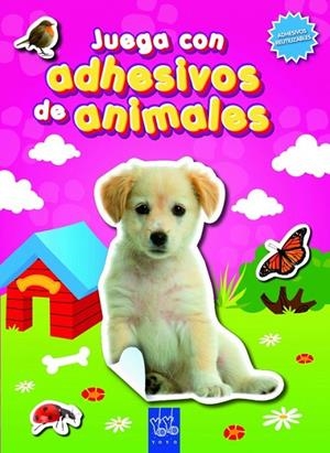 Juega con adhesivos de animales (rosa) | 9788408090069 | YOYO