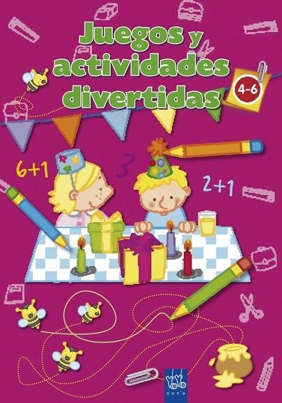 Juegos y actividades divertidas. Rosa | 9788408084242 | YOYO