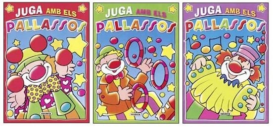 Juga amb els pallassos (3 títols) | 9788430564811 | Susaeta, Equipo