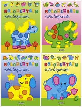 Koloreztatu nire lagunakeros (4 titulu) | 9788467718867 | Busquets, Jordi