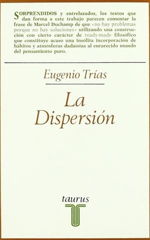 La dispersión | 9788430610754 | Eugenio Trías