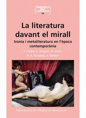 La literatura davant el mirall | 9788498834208 | Simbor Roig, Vicent;y otros