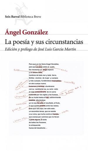 La poesía y sus circunstancias | 9788432212109 | González, Ángel