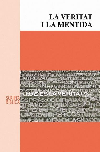 La veritat i la mentida | 9788498832273 | Puig i Tàrrech, Armand