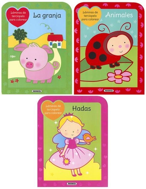 Láminas de terciopelo (3 títulos) | 9788467752816 | Susaeta, Equipo