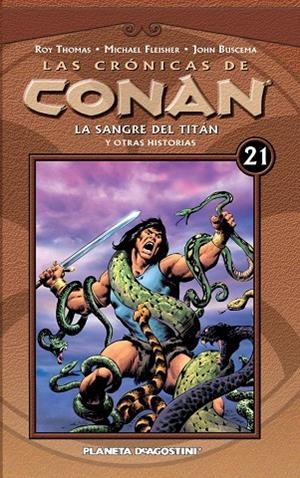 Las crónicas de Conan nº 21/34 | 9788468479811 | Fleisher, Michael;Buscema, John;Chan, Ernie;Thomas, Roy