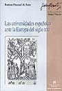 Las universidades españolas ante la Europa del siglo XXI | 9788449019319 | Pascual de Sans, Ramon