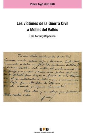 Les víctimes de la Guerra Civil a Mollet del Vallès | 9788449026836 | Fortuny Capdevila, Laia