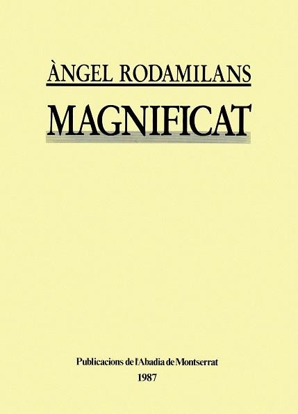 Magnificat | 9788472028135 | Rodamilans, Àngels