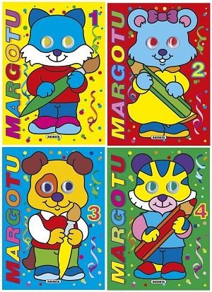 Margotzeko irudi begidunak (4 títulos) | 9788467741759 | Suseta, Taldeak