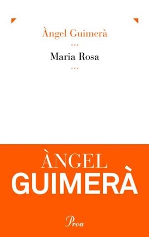 Maria Rosa | 9788475882307 | Guimerà, Àngel