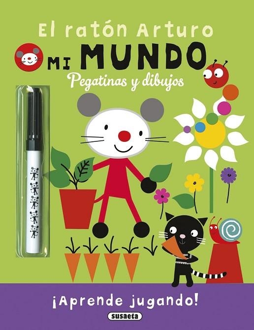 Mi mundo, pegatinas y dibujos | 9788467743739 | Susaeta, Equipo