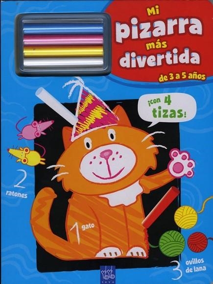 Mi pizarra más divertida. Azul | 9788408098300 | YOYO
