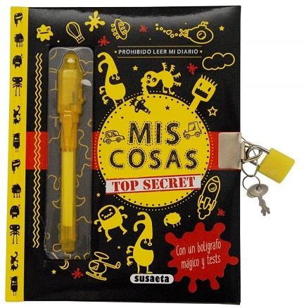 Mis cosas, top secret | 9788467759365 | Susaeta, Equipo