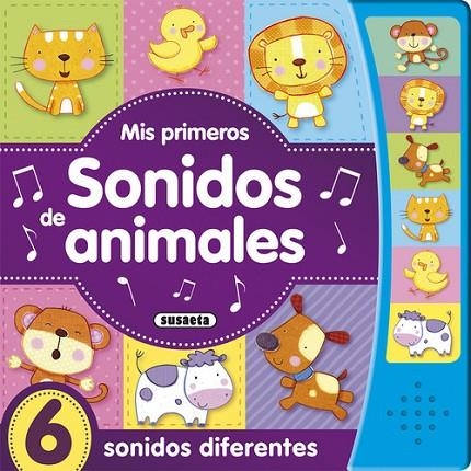 Mis primeros sonidos de animales | 9788467758566 | Susaeta, Equipo