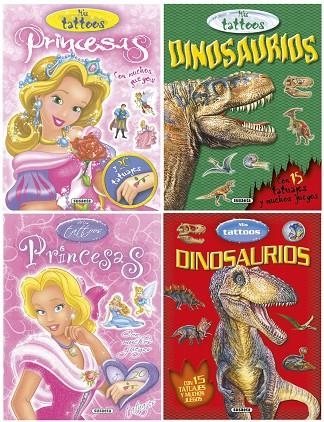 Mis tattoos (4 títulos) | 9788467742145 | Susaeta, Equipo