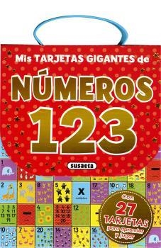 Mis tarjetas gigantes de números 123 | 9788467758962 | Susaeta, Equipo
