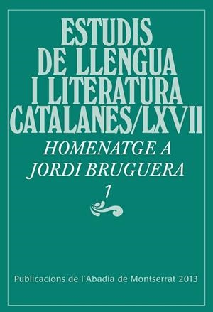 Miscel·lània Jordi Bruguera, 1 | 9788498836431 | Varios autores