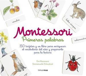 Montessori. Primeras palabras | 9788408169215 | Herrmann, Ève;Tchoukriel, Emmanuelle