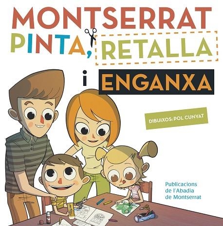 Montserrat. Pinta, retalla, enganxa | 9788498837889