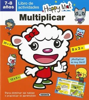 Multiplicar 7-8 años | 9788467748697 | Susaeta, Equipo