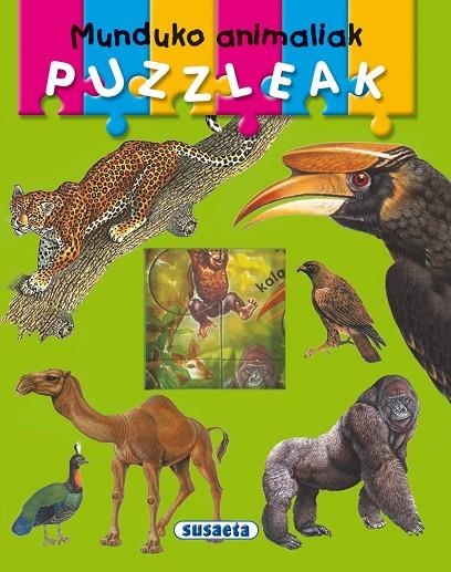 Munduko animaliak puzzleak | 9788467735680 | Susaeta, Taldeak