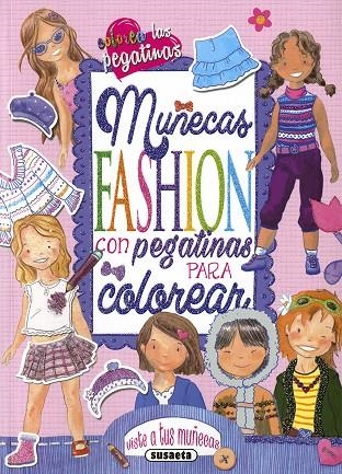 Muñecas fashion con pegatinas para colorear | 9788467754179 | Susaeta, Equipo