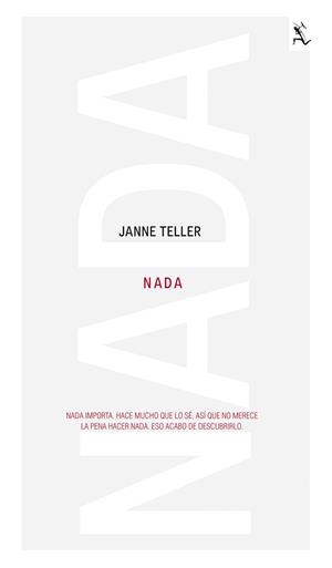 Nada | 9788432296963 | Teller, Janne