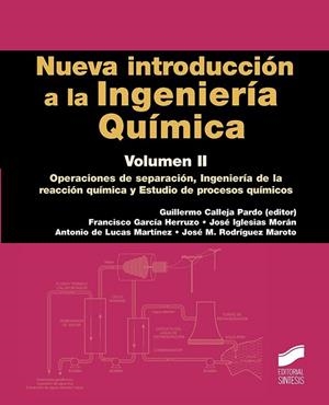 Nueva introducción a la Ingeniería Química | 9788490773970 | Calleja Pardo, Guillermo;y otros