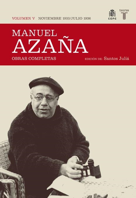 Obras completas. Volumen V (noviembre 1933 / julio 1936) | 9788430607518 | Manuel Azaña