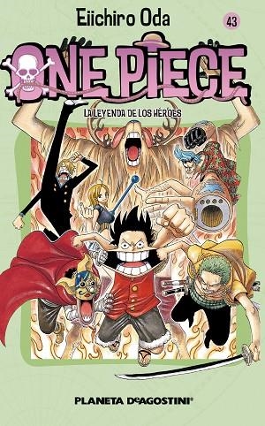 One Piece nº 43 | 9788468471945 | EIICHIRO ODA