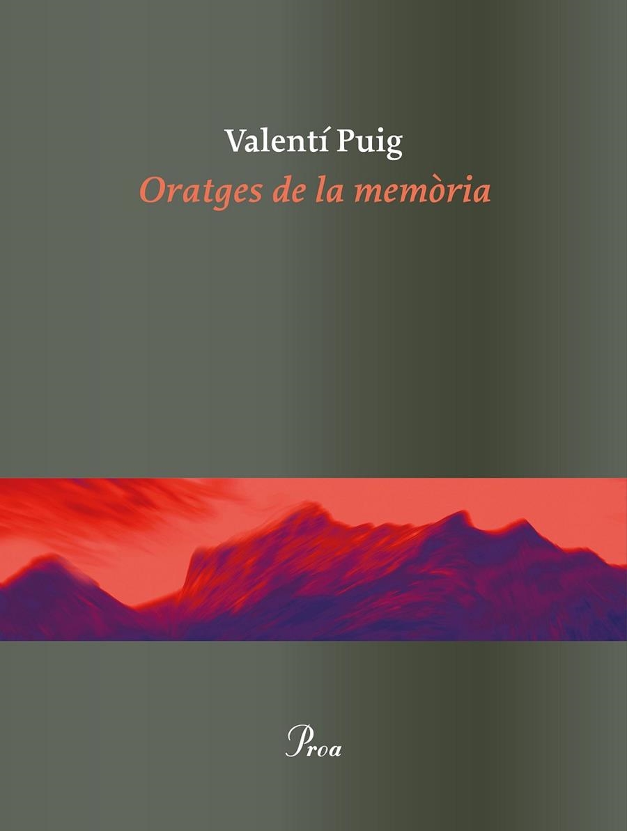 Oratges de la memòria | 9788475886862 | Puig, Valentí