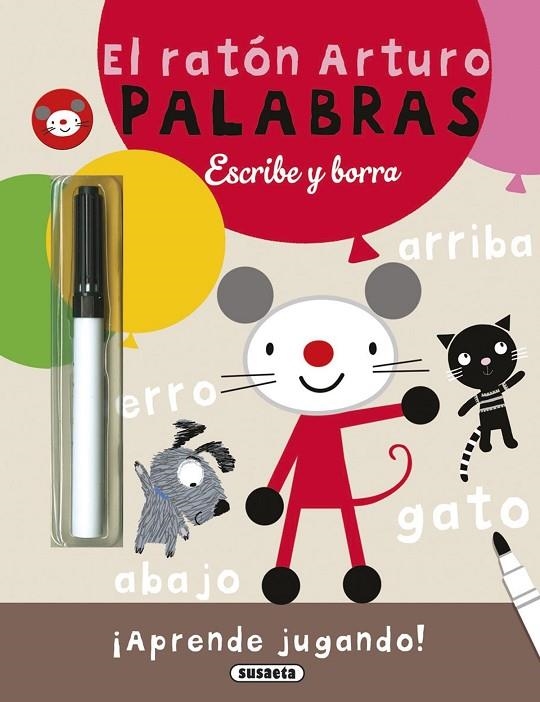 Palabras, escribe y borra | 9788467743722 | Susaeta, Equipo