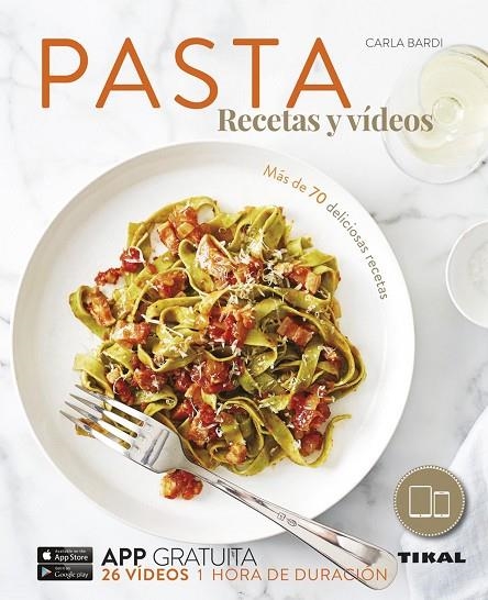 Pasta, recetas y vídeos | 9788499283944 | Bardi, Carla