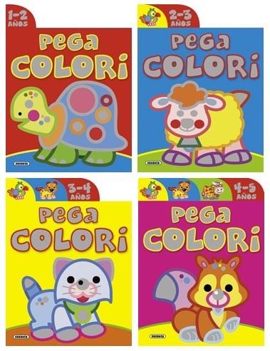 Pega colori (4 títulos) | 9788430525409 | Inaraja, Javier