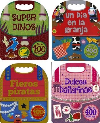 Pegactividades (4 títulos) | 9788467758870 | Susaeta, Equipo