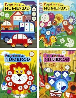 Pegatinas de números (4 títulos) | 9788467751963 | Susaeta, Equipo