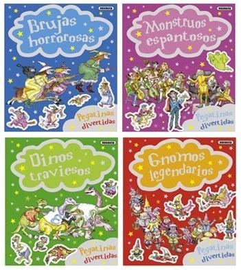 Pegatinas divertidas (4 títulos) | 9788467700442 | Susaeta, Equipo