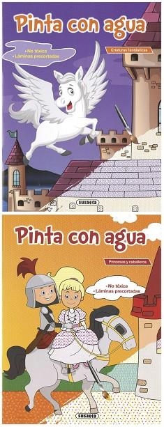 Pinta con agua (2 títulos) | 9788467743388 | Susaeta, Equipo