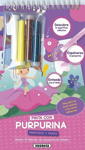 Pinta con purpurina princesas y hadas | 9788467741940 | Susaeta, Equipo