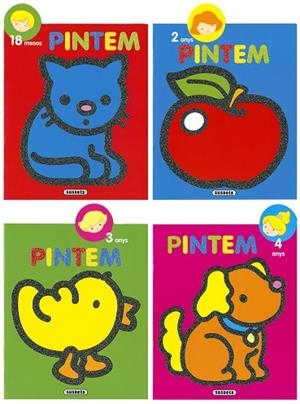 Pintem per edats (4 títols) | 9788467761610 | Susaeta, Equip