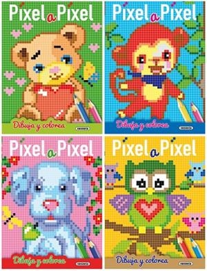 Pixel a pixel (4 títulos) | 9788467751826 | Susaeta, Equipo