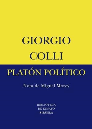 Platón político | 9788498412253 | Colli, Giorgio