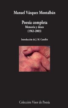 Poesía completa | 9788498953282 | Vázquez Montalbán, Manuel