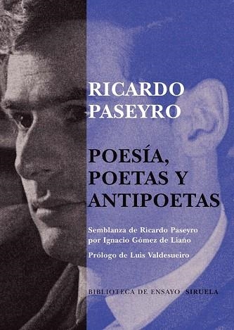 Poesía, poetas y antipoetas | 9788498412499 | Paseyro, Ricardo